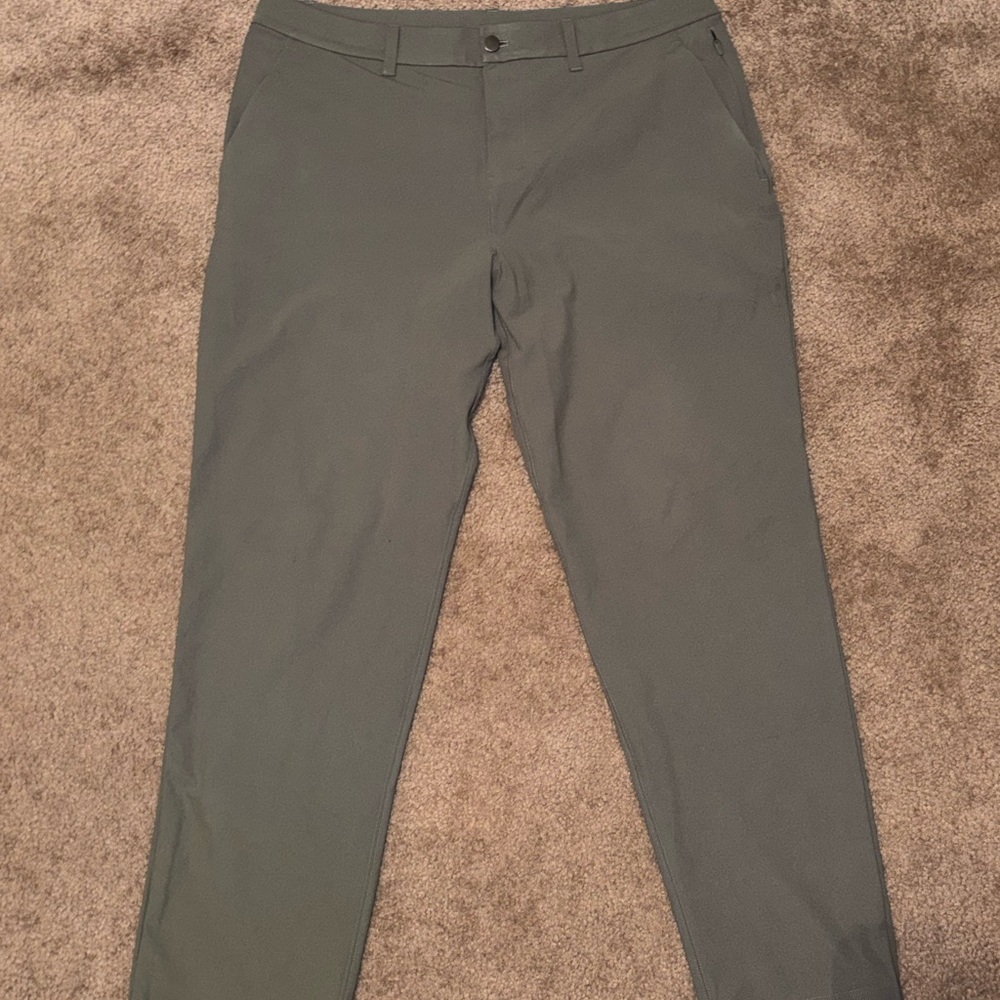 lululemon athletica Men's Olive Chinos